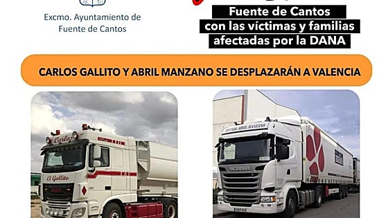 Fuente de Cantos organiza una recogida solidaria para ayudar a las víctimas de la DANA en Valencia