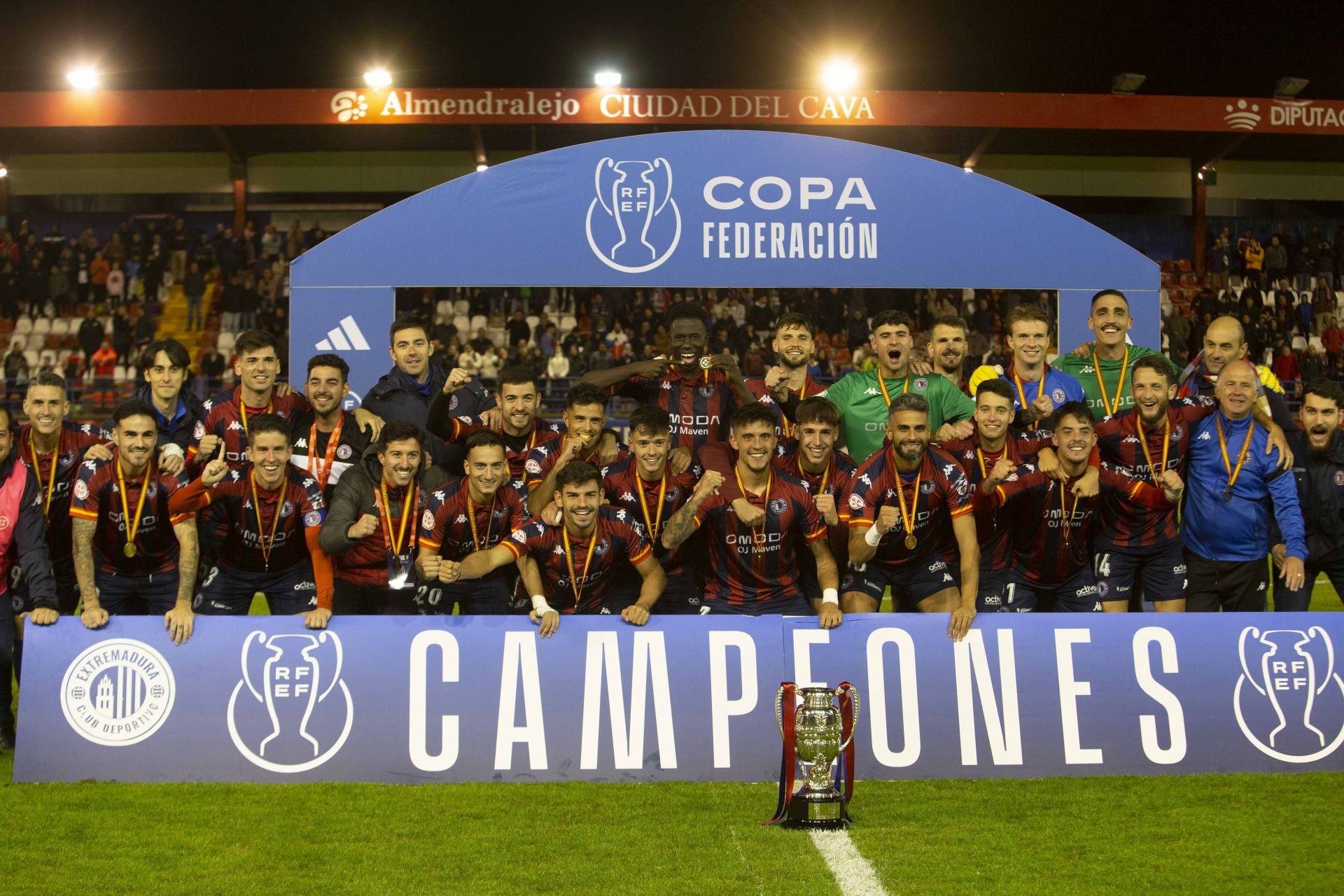 El Extremadura gana su primera Copa Federación