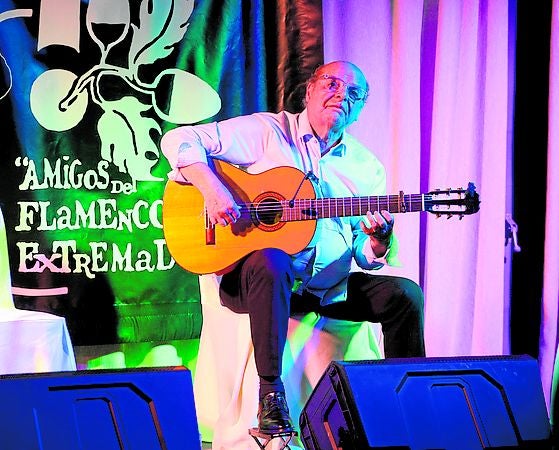 Celebración del día del flamenco en el hotel Extremadura.