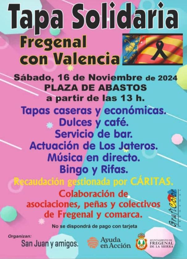 Imagen principal - Fregenal se vuelca con los afectados en Valencia
