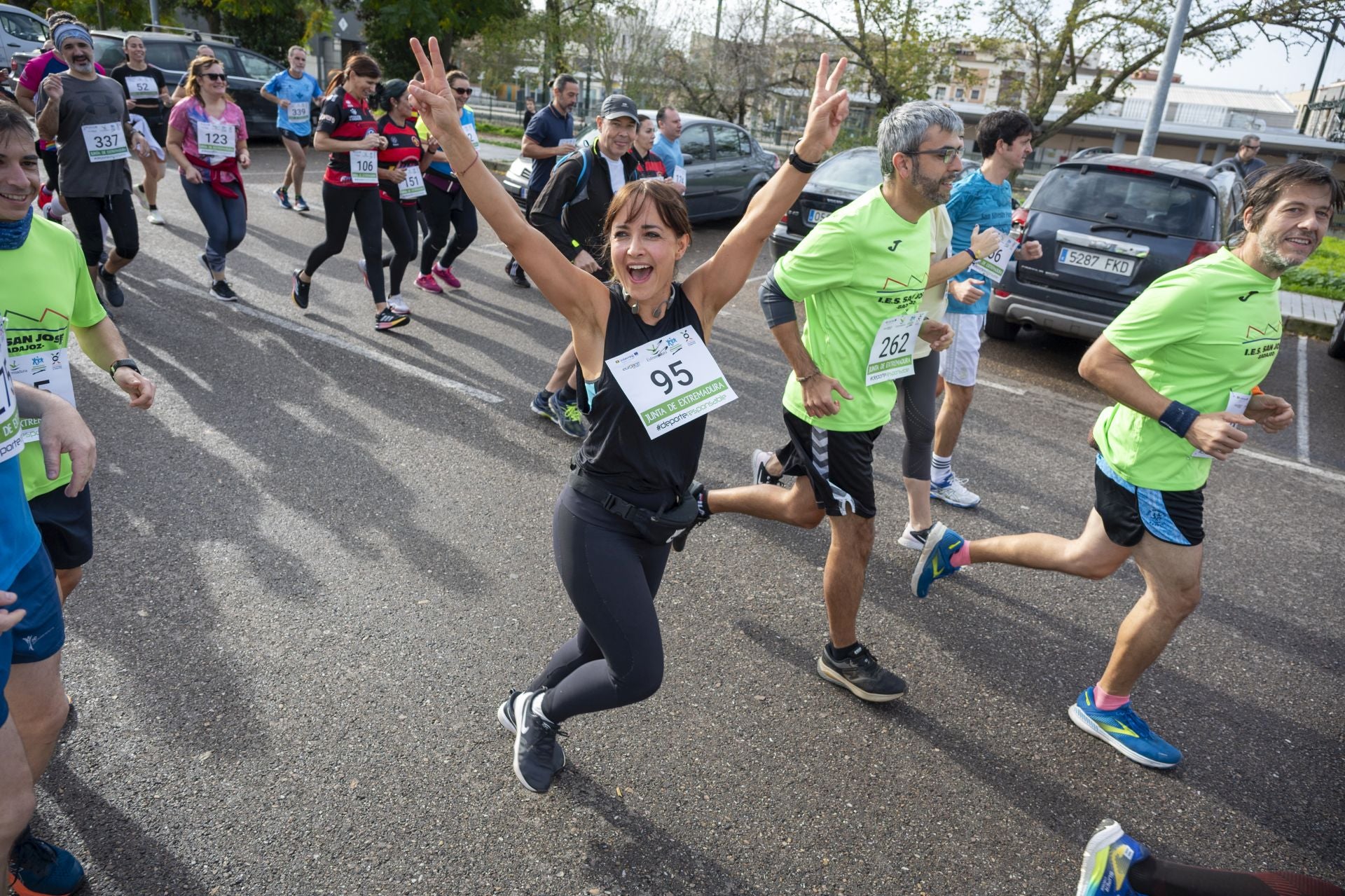 Fotos | La Carrera de la Salud en Badajoz, en imágenes