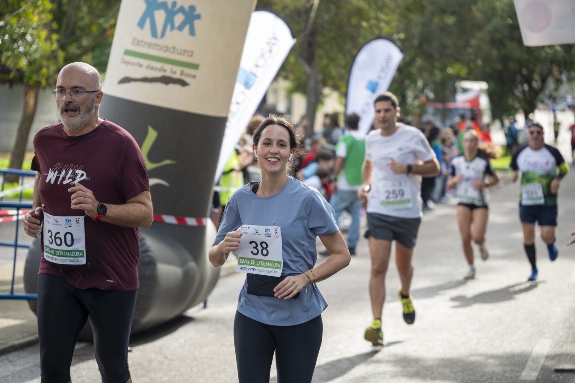 Fotos | La Carrera de la Salud en Badajoz, en imágenes