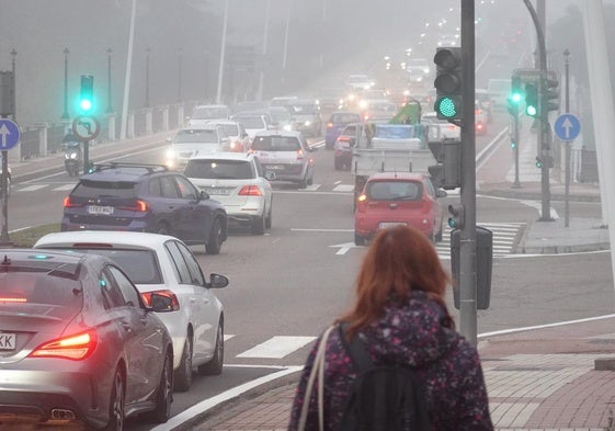 La niebla está condicionando el tráfico este martes en Extremadura.