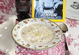 En la receta original acompañaban el plato con rodajas de pan tostado aromatizado con tomillo, ajo y sésamo.