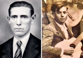 Alfredo Ramos Rufo y Valerio Serradilla Serradilla, los guerrilleros fusilados.