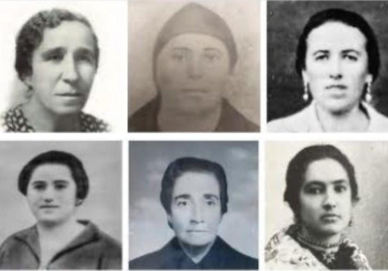 Mujeres represaliadas por el franquismo en Cáceres.