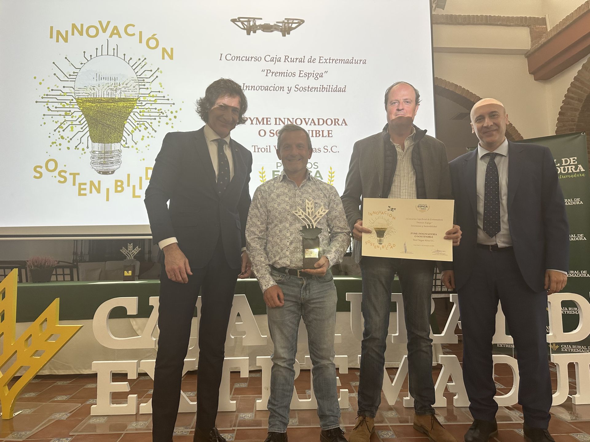 Premio Espiga Innovación a Pyme Innovadora o Sostenible.