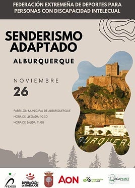 Cartel anunciador de la ruta