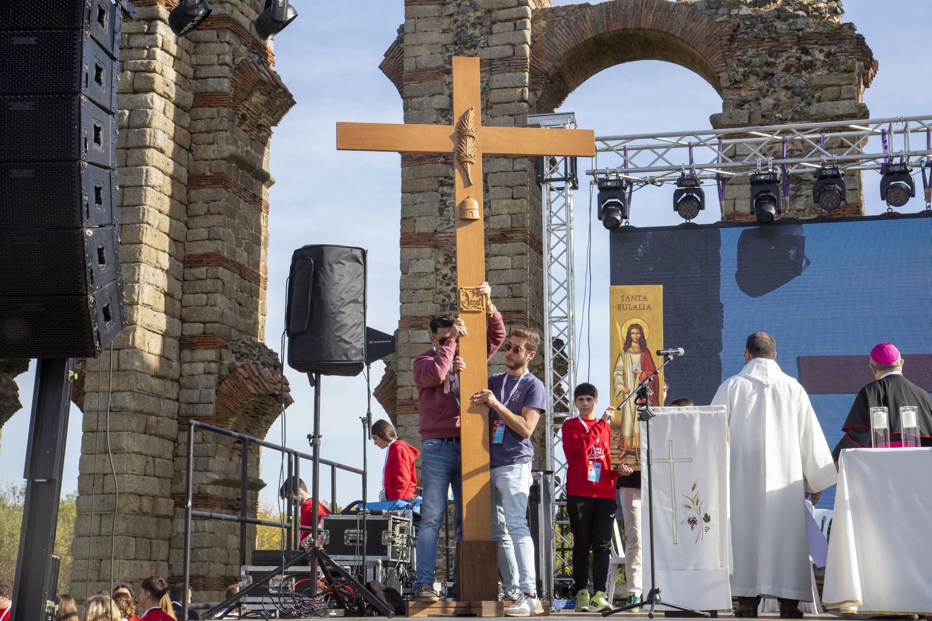 Así ha sido la Jornada Interdiocesana de la Juventud en Mérida