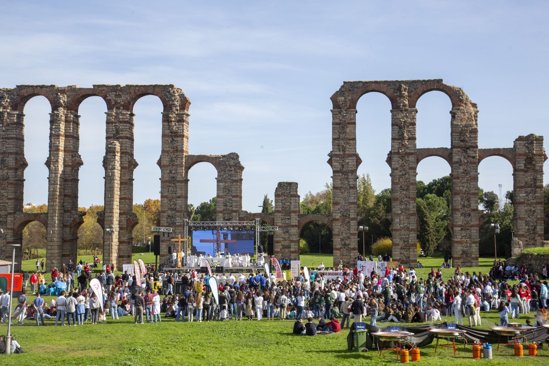 Así ha sido la Jornada Interdiocesana de la Juventud en Mérida