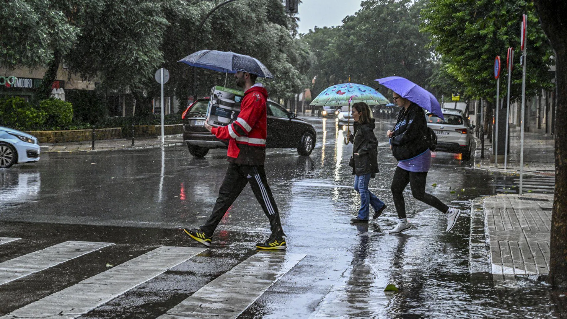 La borrasca Bert pone en alerta amarilla al norte de Extremadura por lluvias 