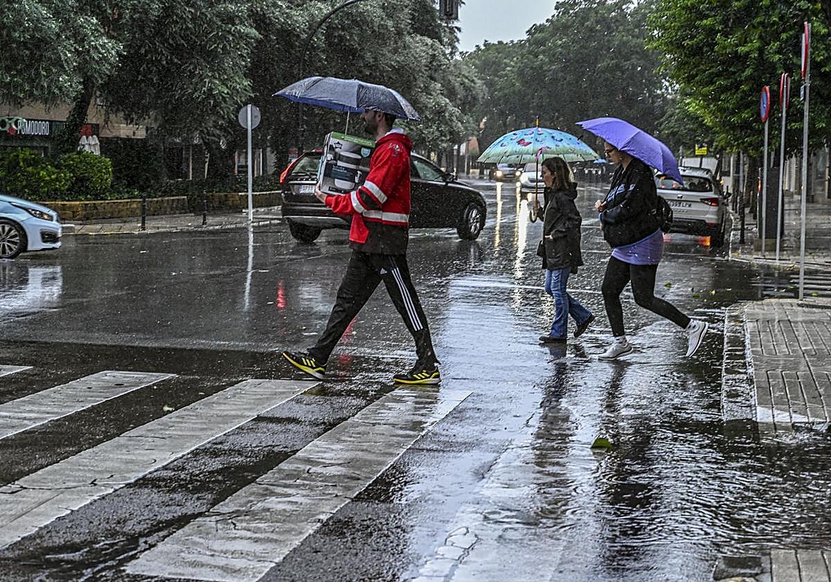 La borrasca Bert pone en alerta amarilla al norte de Extremadura por lluvias y viento