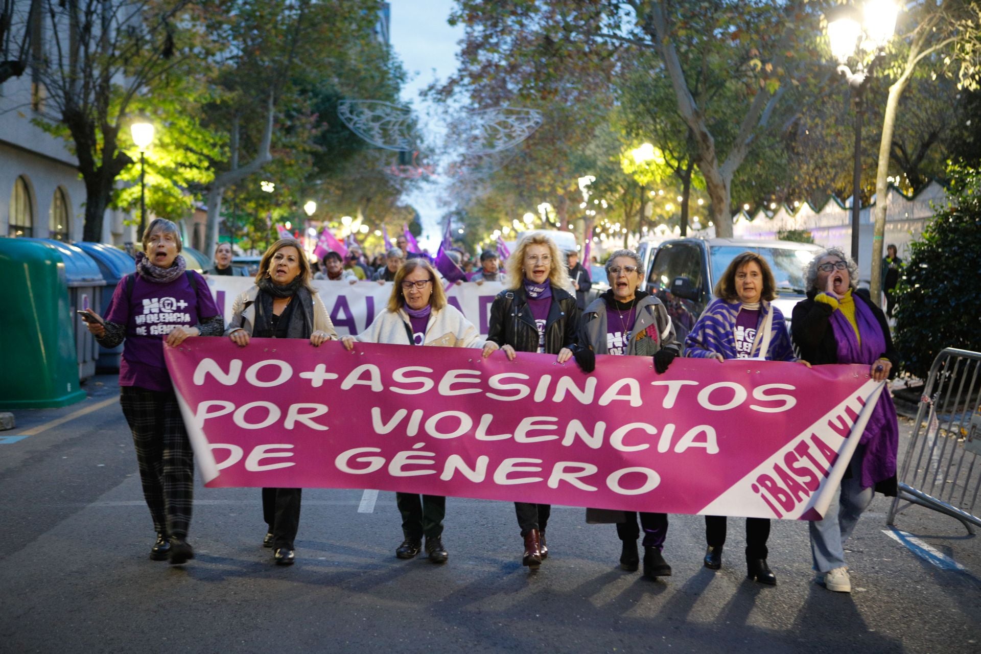 Las calles de Extremadura claman contra la violencia machista