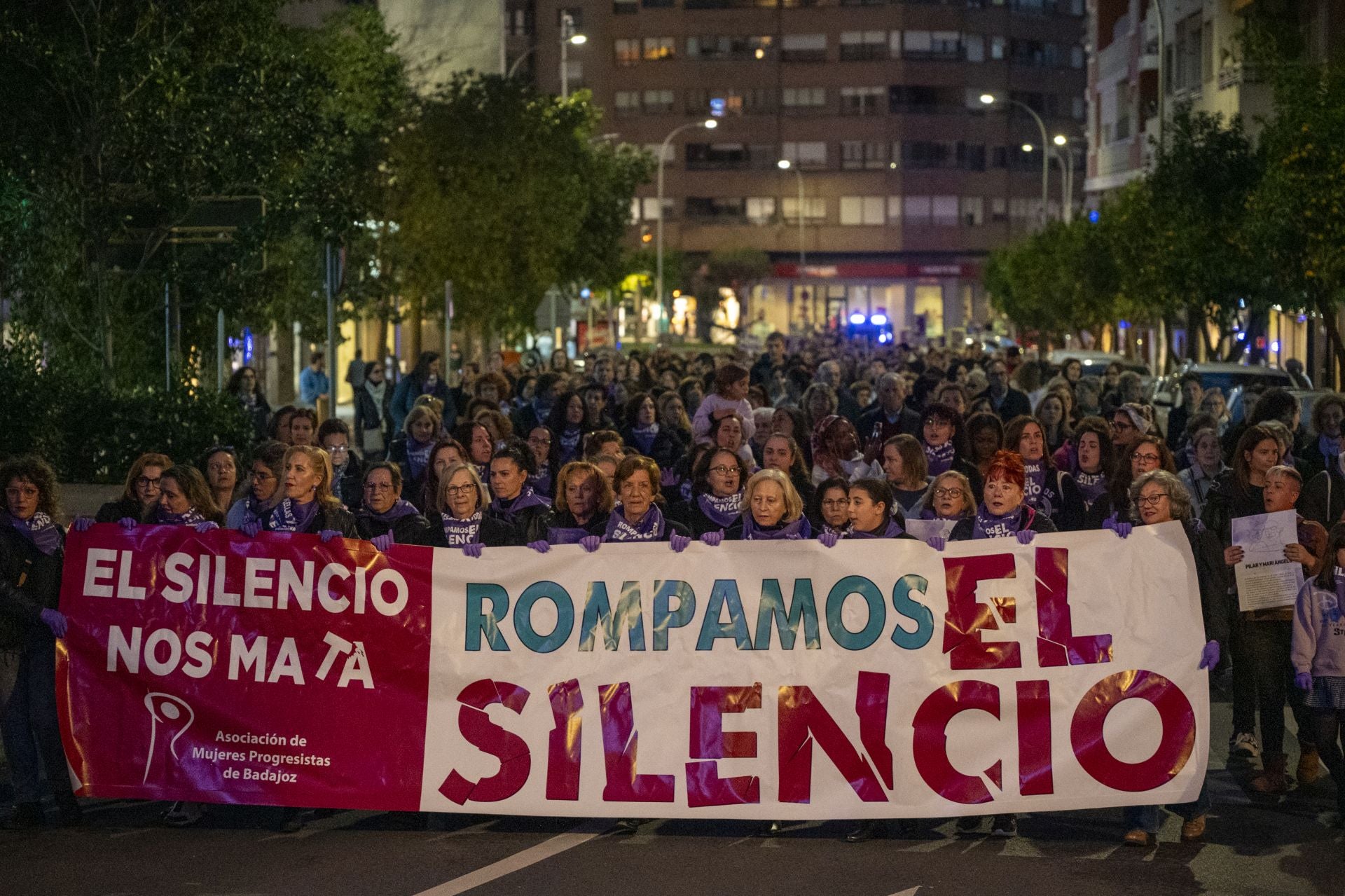 Las calles de Extremadura claman contra la violencia machista