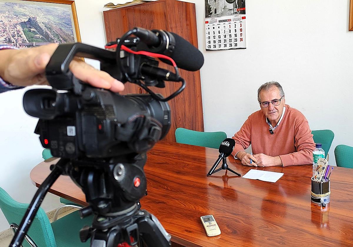 Gutiérrez en rueda de prensa