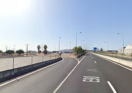 La colisión tuvo lugar en la A-6, a la salida de la gasolinera