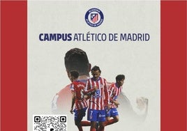 Inscripciones para participar en el Campus de la Academia Atlético de Madrid