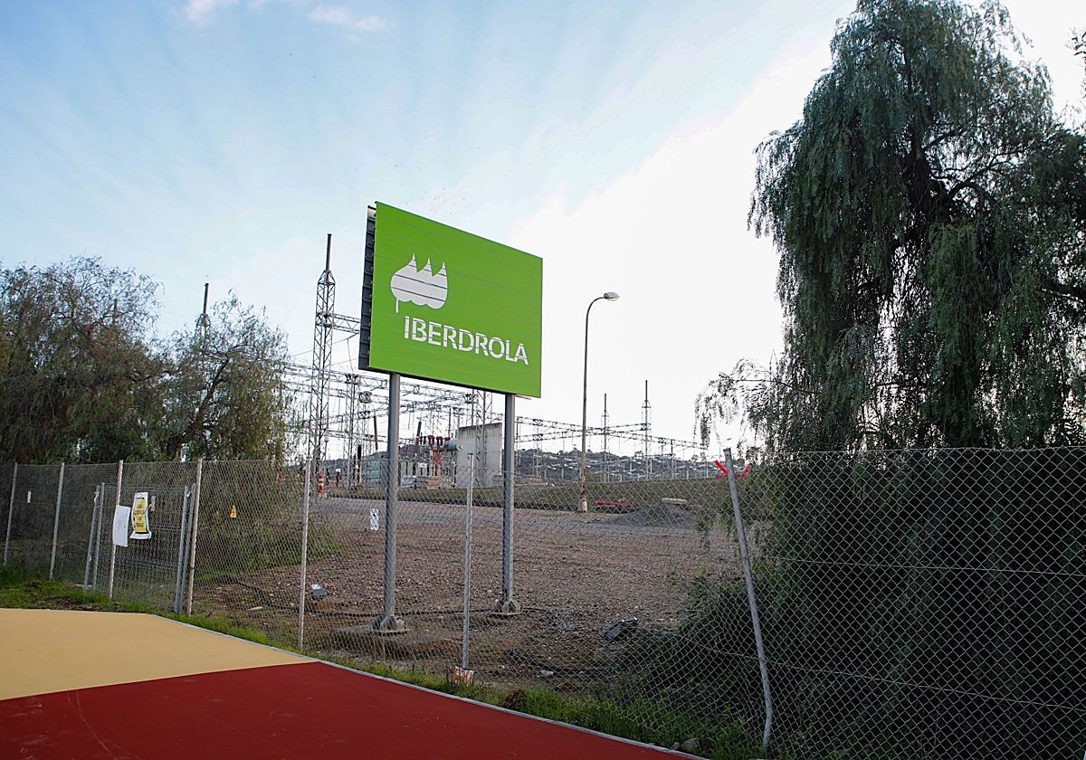 Terrenos donde se ubicará la nueva sede de Iberdrola, junto a la subestación de la avenida de la Universidad.