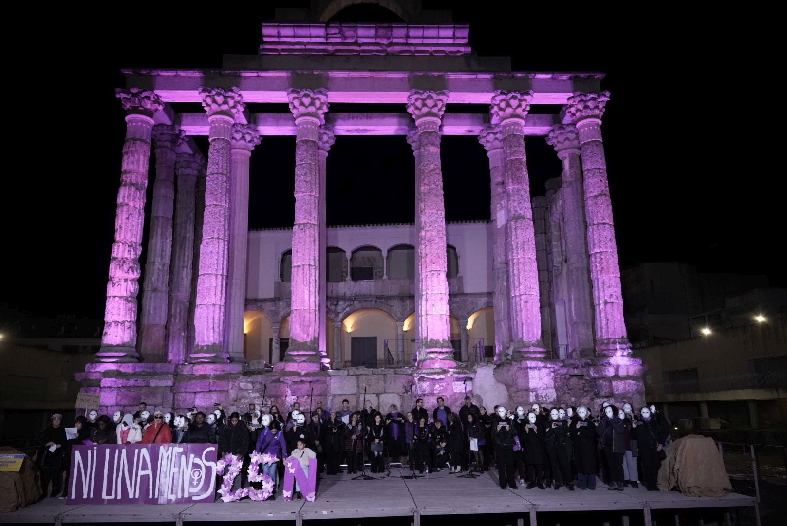 Las calles de Extremadura claman contra la violencia machista