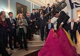 Así fue el almuerzo del Club Taurino de Londres con Emilio de Justo