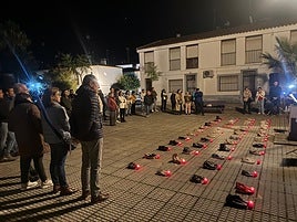 Olivenza homenajea en el 25N a las hermanas dominicanas Mirabal asesinadas en 1960