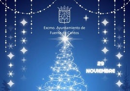 Fuente de Cantos enciende la Navidad con un programa lleno de magia y tradición