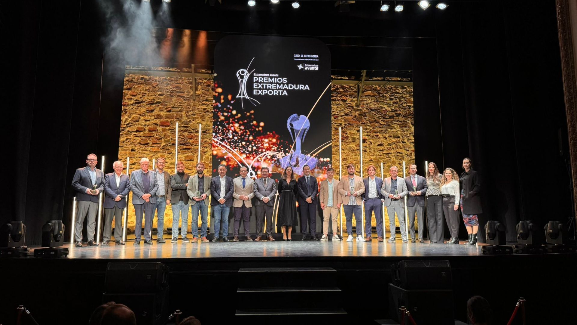 Gala de los Premios Extremadura Exporta.