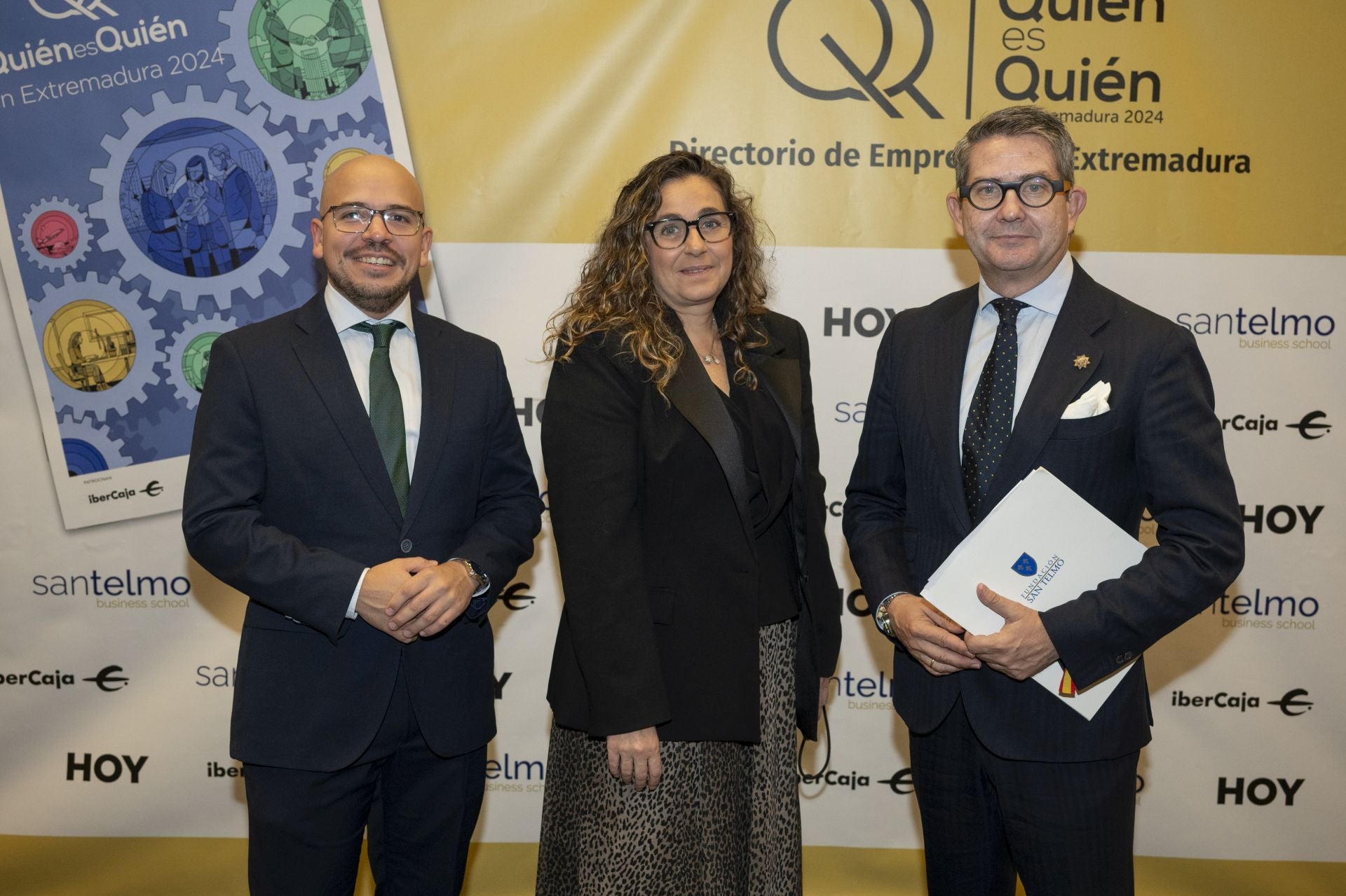 Raquel Martín, Andrés Sala y José Manuel Cansino.