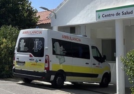 Ambulancia de Ambuvital en Monesterio.