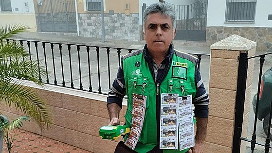 El cupón de la ONCE reparte 815.000 euros en Monesterio: «ha sido lo más gordo que me ha pasado en la vida»