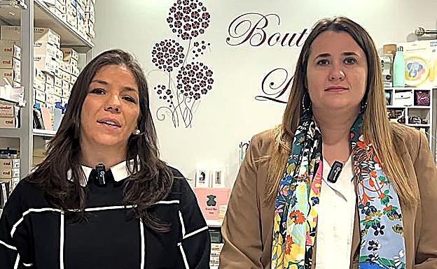 Tania Maya y Ana Alegre, de la directiva de ACEA, fueron las encargadas de presentar la campaña