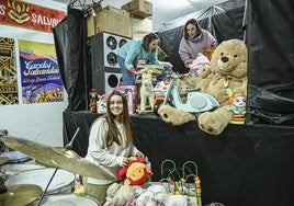 Recogida de juguetes organizada por esta comparsa del Carnaval de Badajoz.