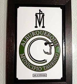 Distintivo Alburquerque Municipio Taurino