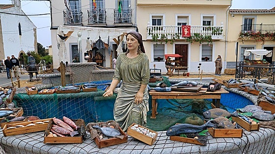 Así es el belén de Villar de Rena