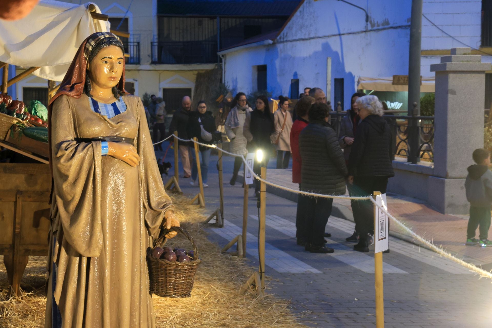 Así es el belén de Villar de Rena