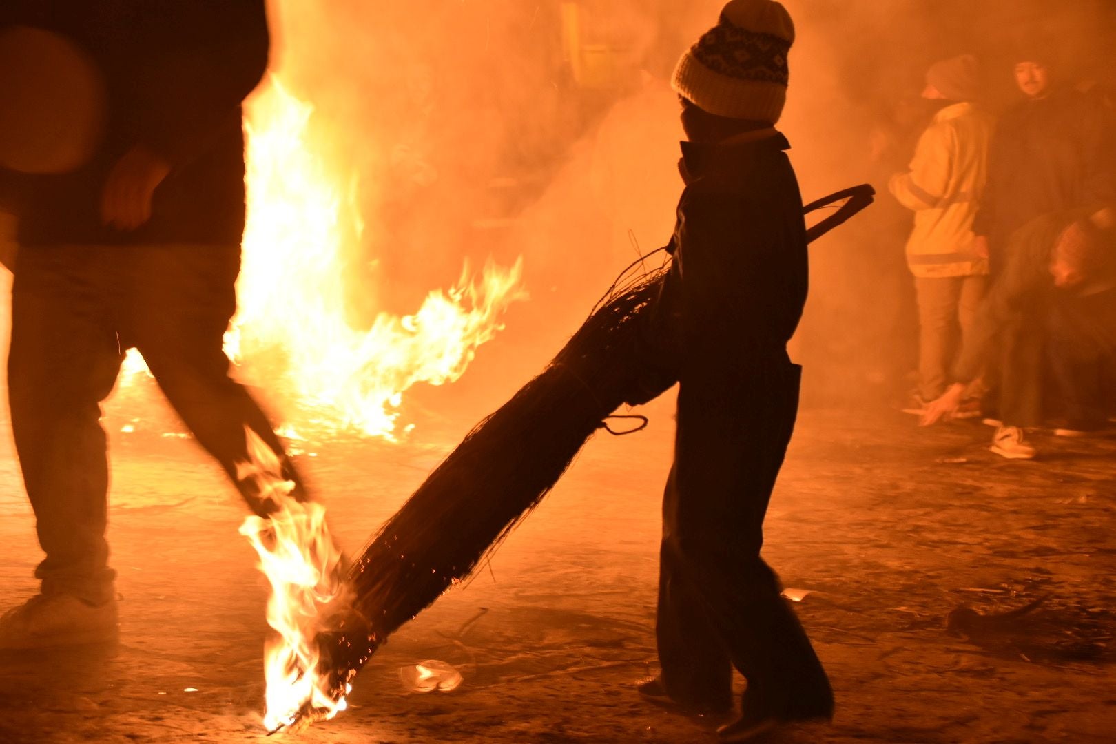 Así se ha celebrado la fiesta de Los Escobazos en Jarandilla de la Vera