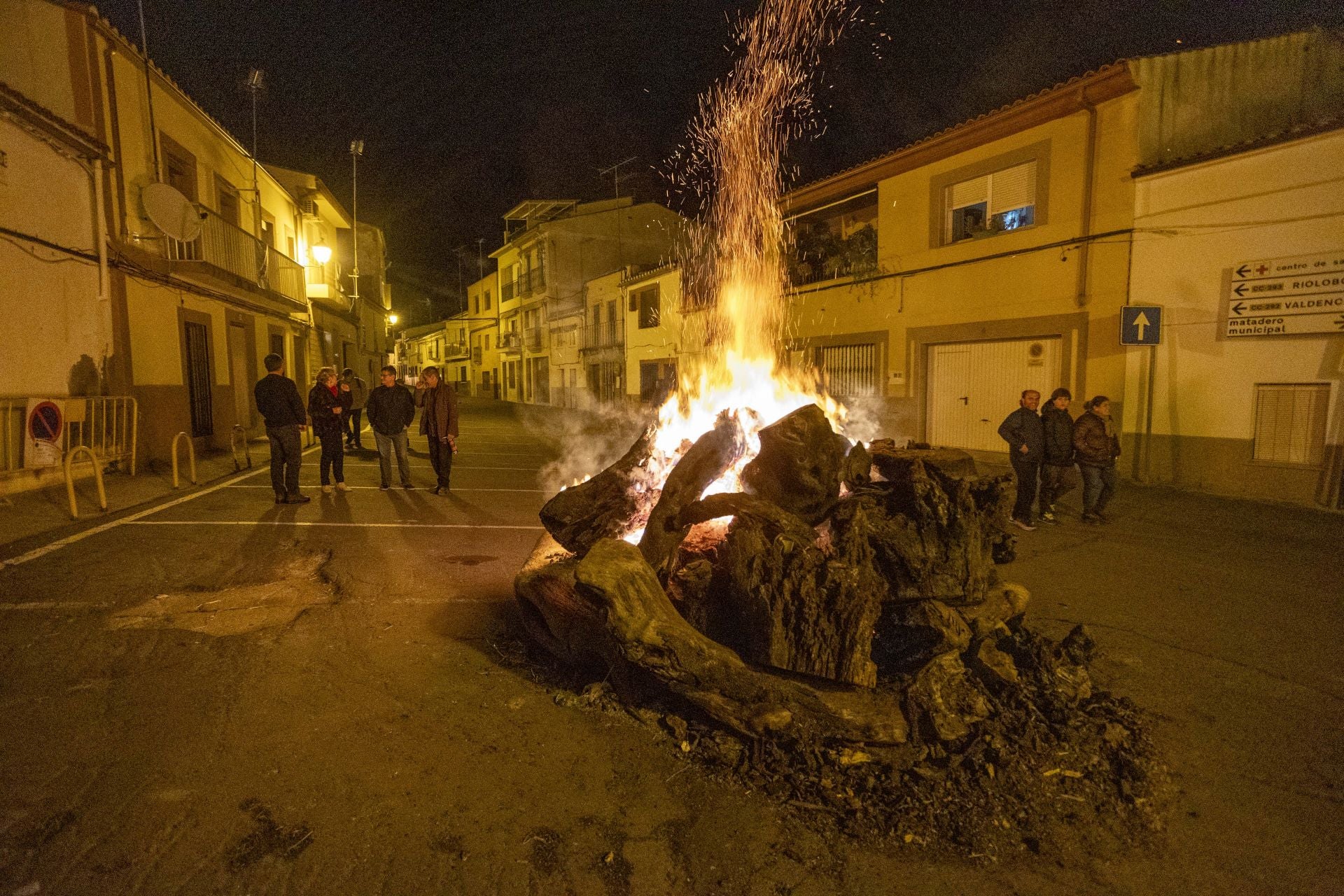 Así ha vivido Torrejoncillo la fiesta de La Encamisá