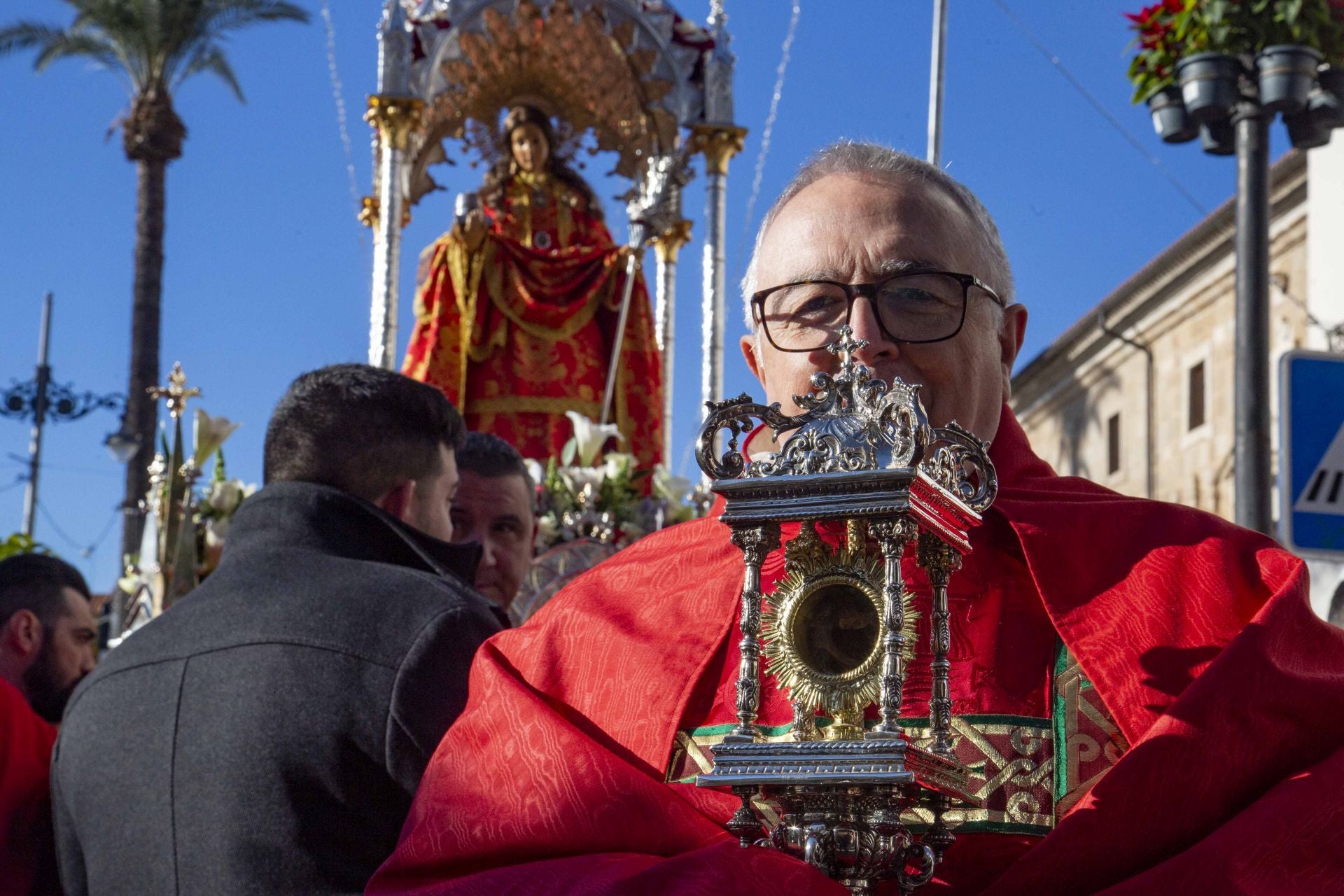 Así ha sido la procesión de la mártir Santa Eulalia en Mérida