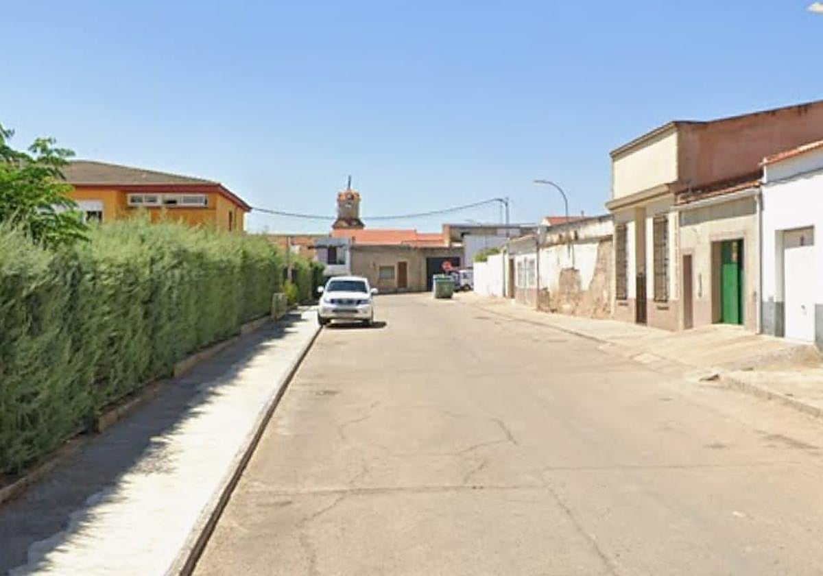 Calle Alfredo Arnés, donde se ubica el lugar de los hechos.