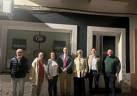 Reunión Grupo Populat Municipal junto Director Área de Salud de Mérida