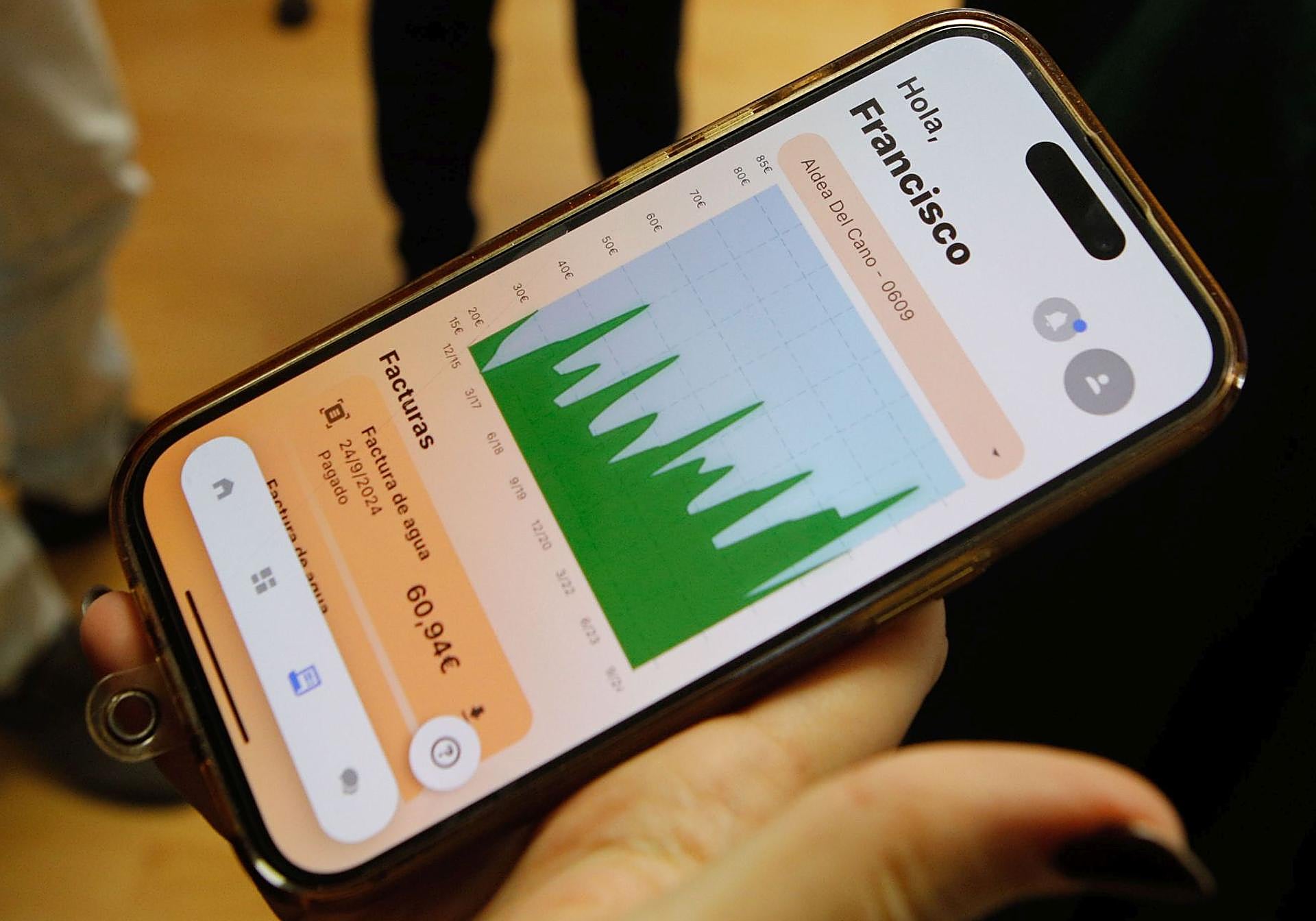 Los usuarios pueden consultar sus consumos actualizados cada ocho horas.