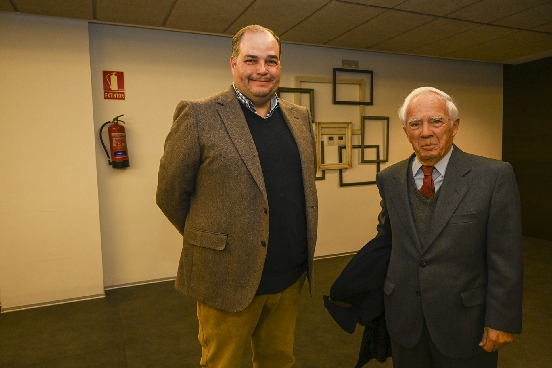 Pedro Morgado y Enrique Muslera.
