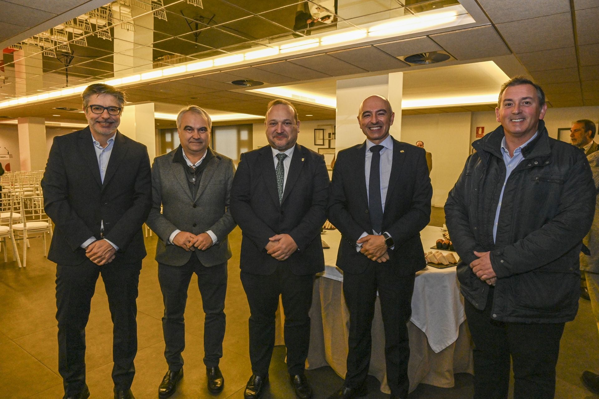 Pablo Calvo, Francisco Javier Fragoso, Jesús Coslado, Juan Carlos Preciado y Ángel Barrera.