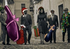 Los integrantes de Swing ton ni song te alegrarán la Navidad.