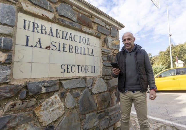 Francisco Bermejo es el presidente de la comunidad de vecinos.