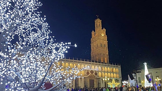 Llerena también tiene su pista de patinaje esta Navidad