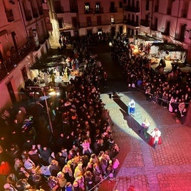 Belen viviente en Coria.