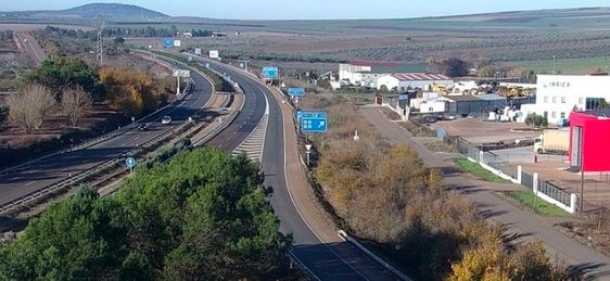 Autovía A-5, este domingo 22 de diciembre.