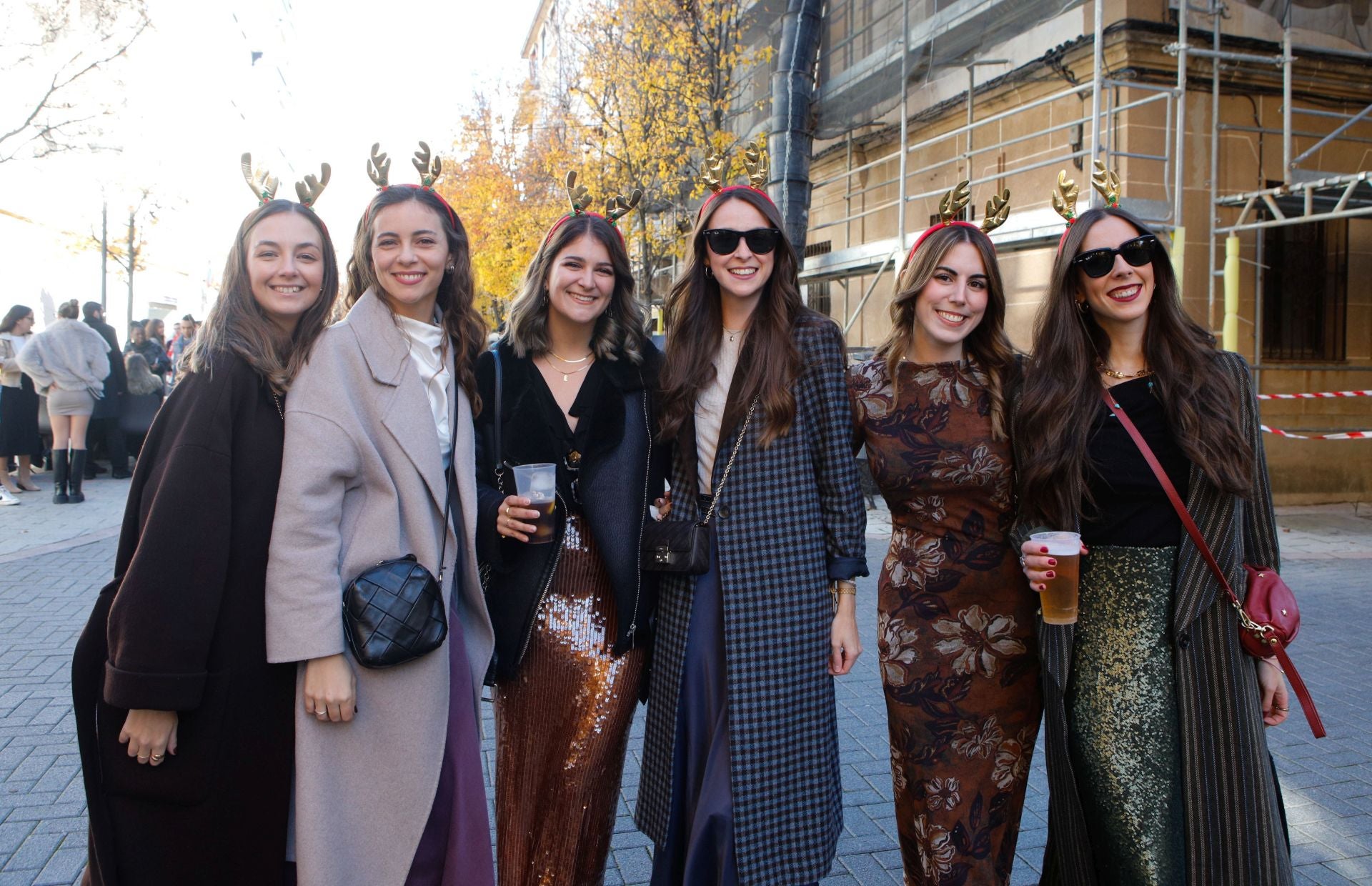 Las calles de Cáceres se llenan con las cañas de Nochebuena