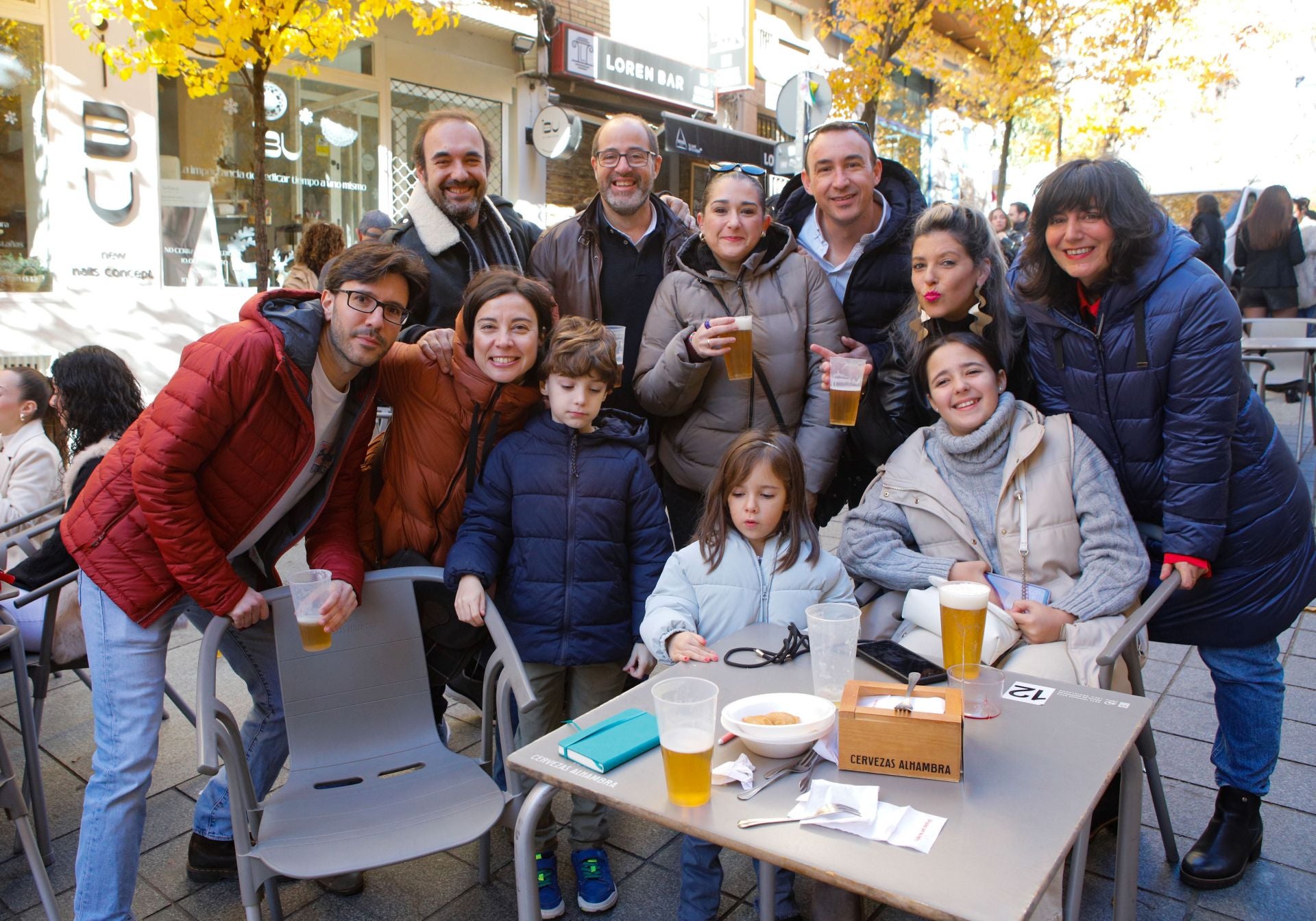 Las calles de Cáceres se llenan con las cañas de Nochebuena